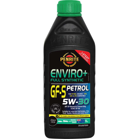 Penrite Enviro+ GF-S Engine Oil - 5W-30 1 Litre, , scanz_hi-res