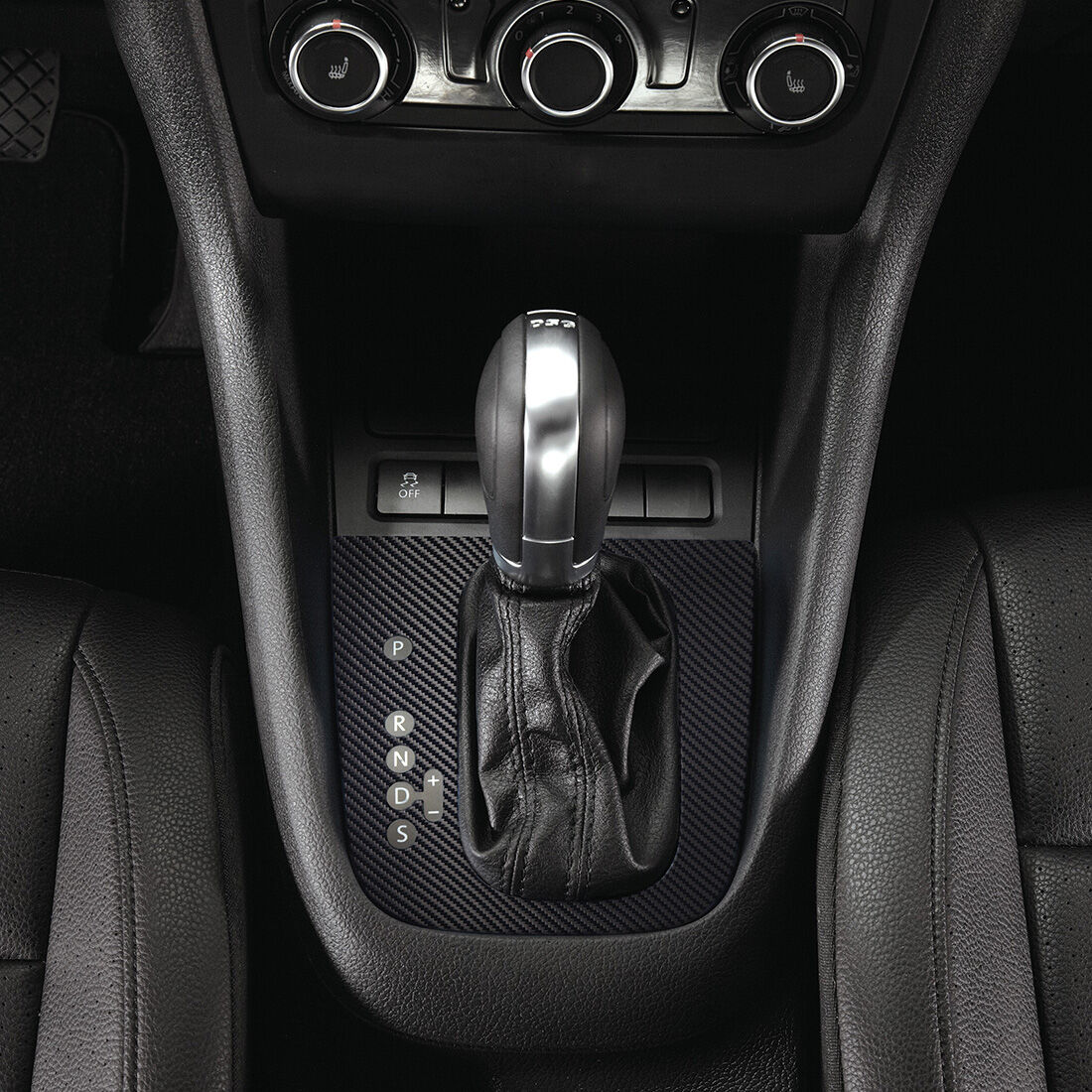 Type S Adhesive Wrap Black Carbon Fibre 30cm x 90cm, , scanz_hi-res