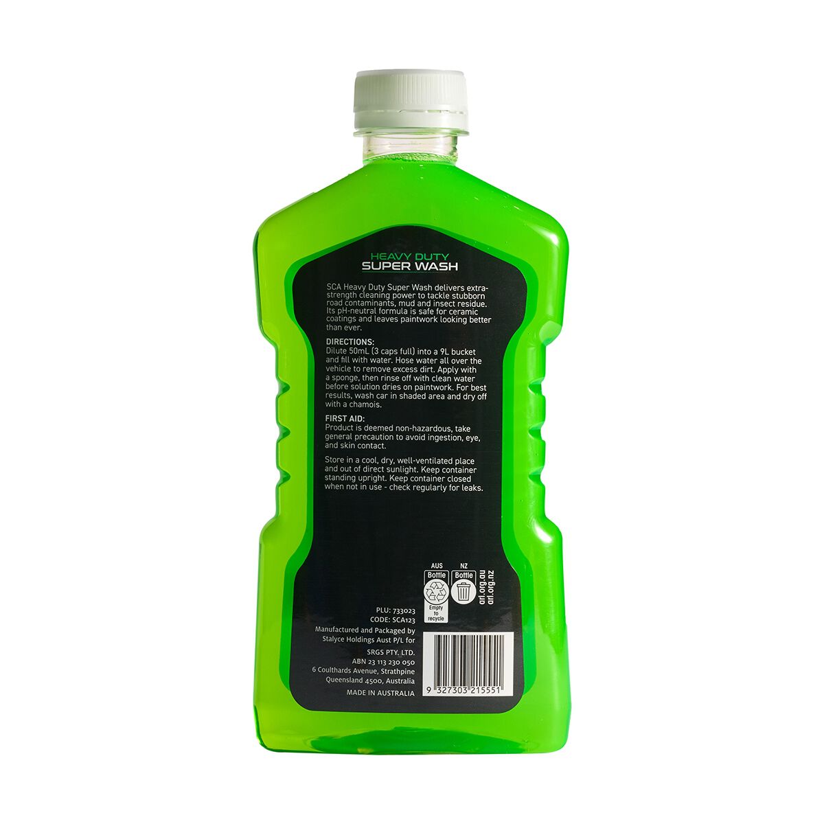 SCA Super Heavy Duty Vehicle Wash 1 Litre, , scanz_hi-res