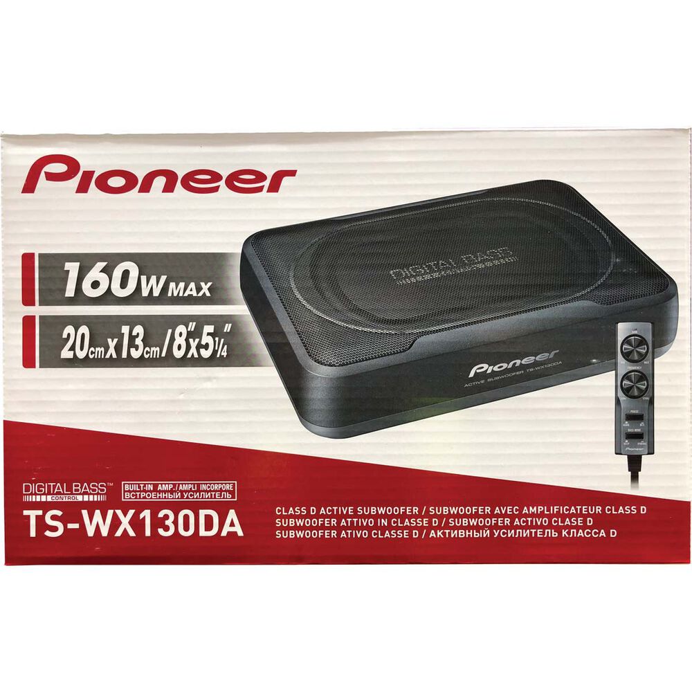 Pioneer ts wx130da фото установки в авто