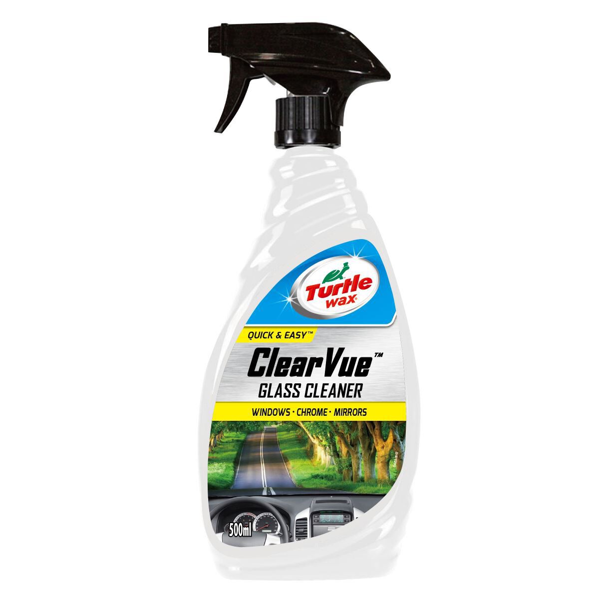 Turtle Wax ClearVue Glass Cleaner 500mL, , scanz_hi-res