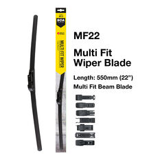 SCA Multi-Fit Wiper Blade 560mm (22") Single - MF22, , scanz_hi-res