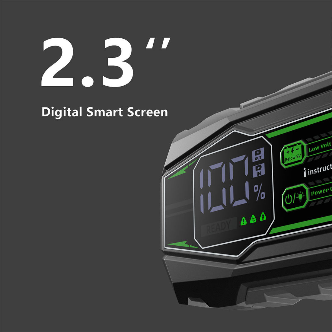 CAROSS T18 12V 800A Compact Smart Lithium Jump Starter With Built-in 3 Mode Light, , scanz_hi-res