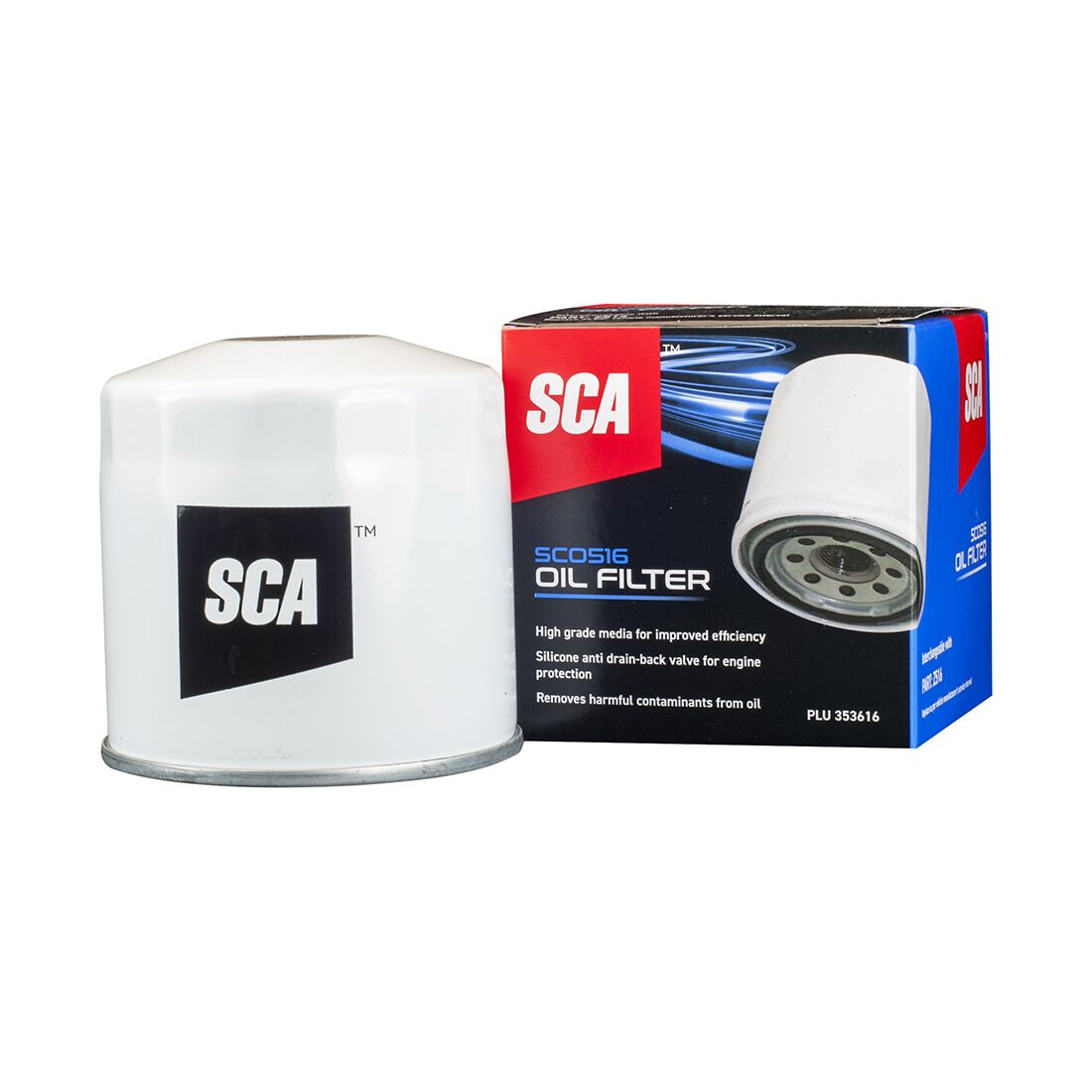 SCA Oil Filter SCO516 (Interchangeable with Z516), , scanz_hi-res