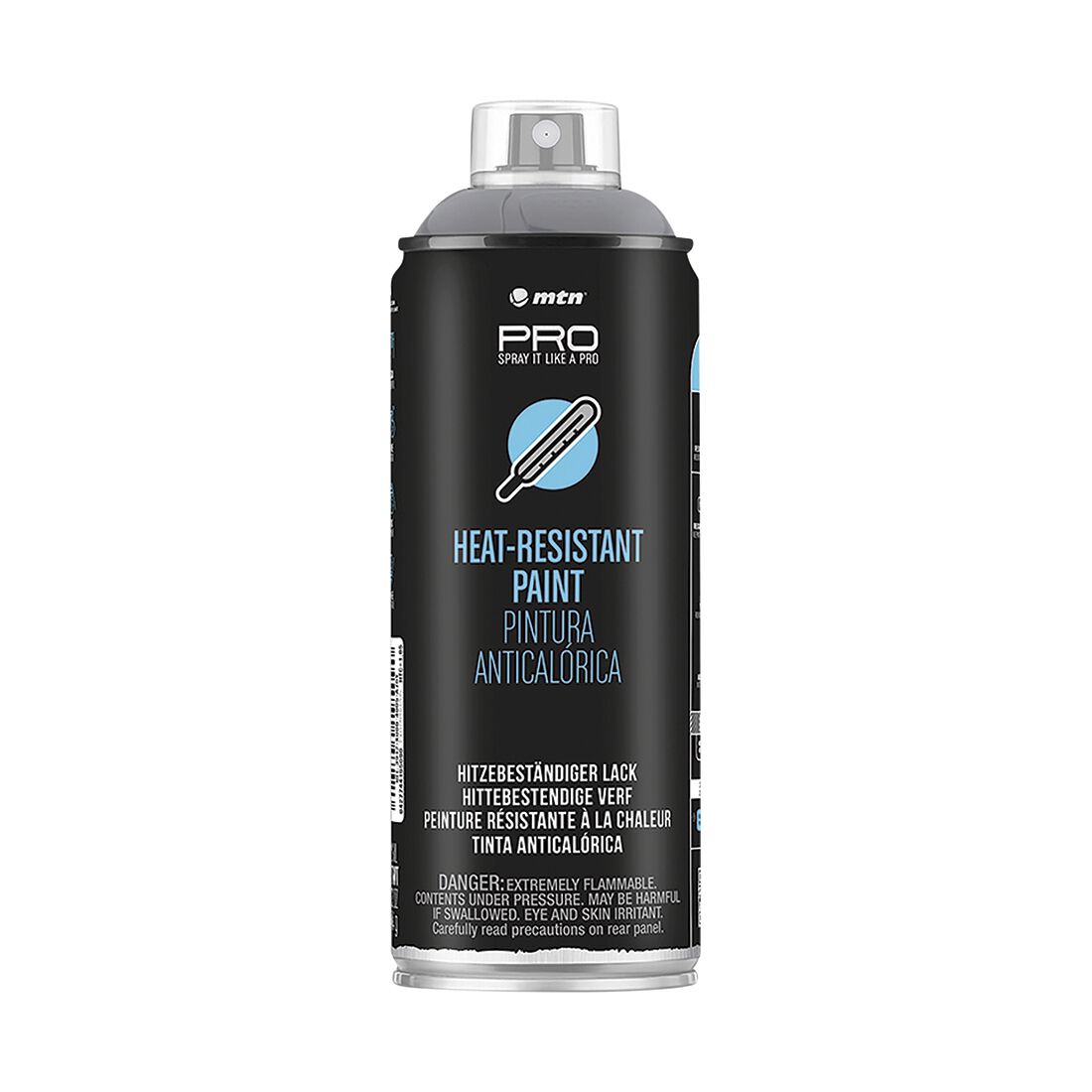 MTN PRO High Heat Paint Cast Iron 400ml Spray Paint, , scanz_hi-res