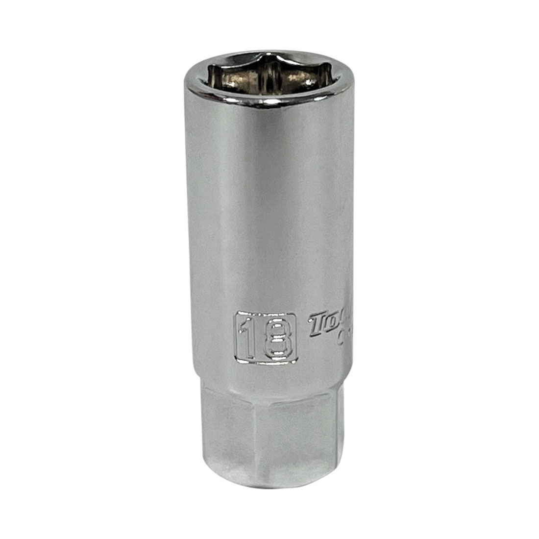 ToolPRO Magnetic Spark Plug Socket 1/2" Drive 18mm, , scanz_hi-res