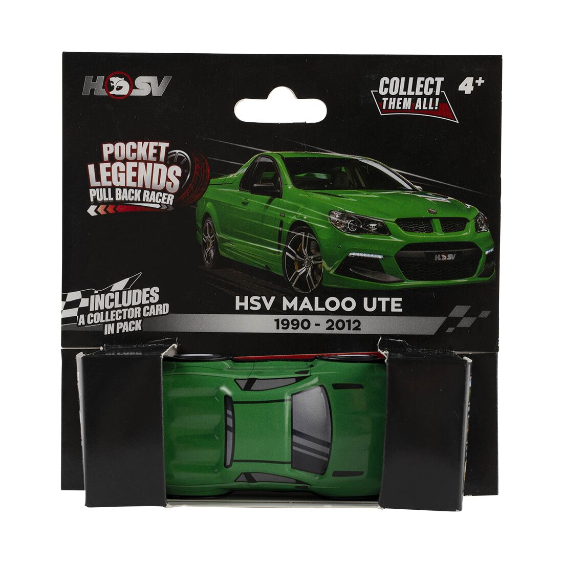 Pocket Legends Pull Back Racer - MALOO Ute, , scanz_hi-res