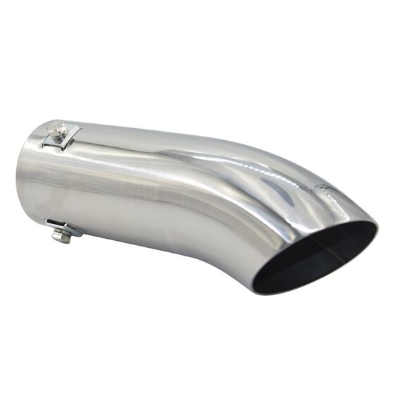 Street Series Stainless Steel Exhaust Tip - Dump Pipe suits 40mm to 52mm, , scanz_hi-res