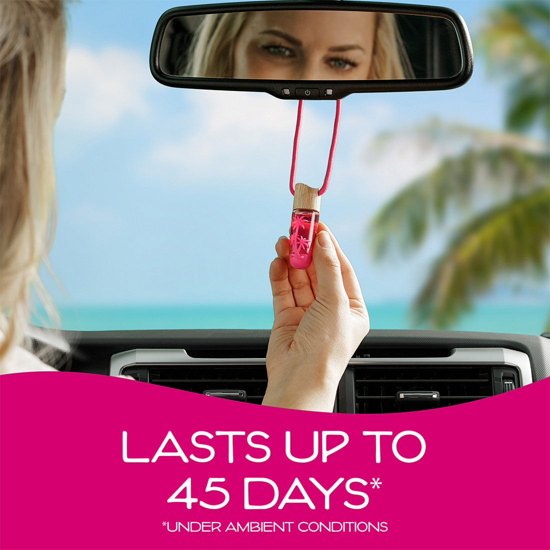 California Scents Hanging Vial Coronado Cherry Car Air Freshener - 1PK, , scanz_hi-res