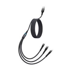 Cabin Crew Multi Lightning/USB-C/Micro USB Charging Cable, , scanz_hi-res