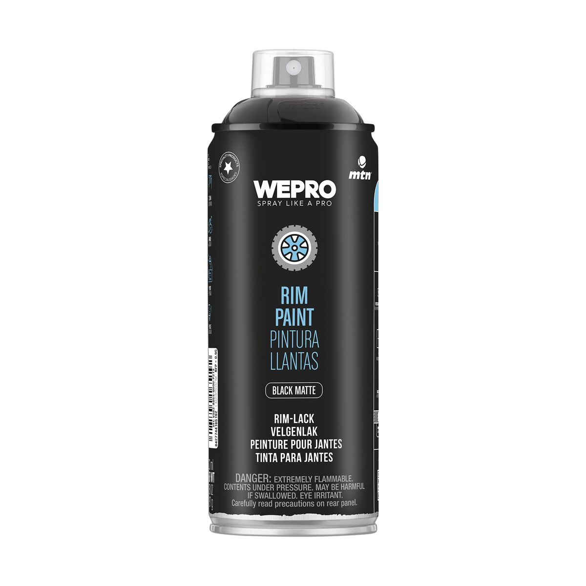 MTN Rim Paint Black Matte 400ml, , scanz_hi-res