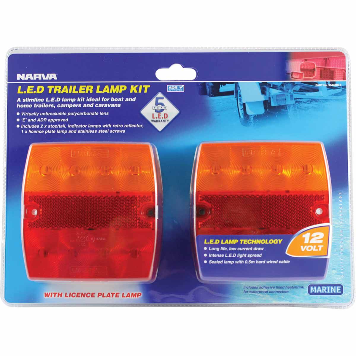Narva Trailer Lamp Kit LED 12V Supercheap Auto New Zealand