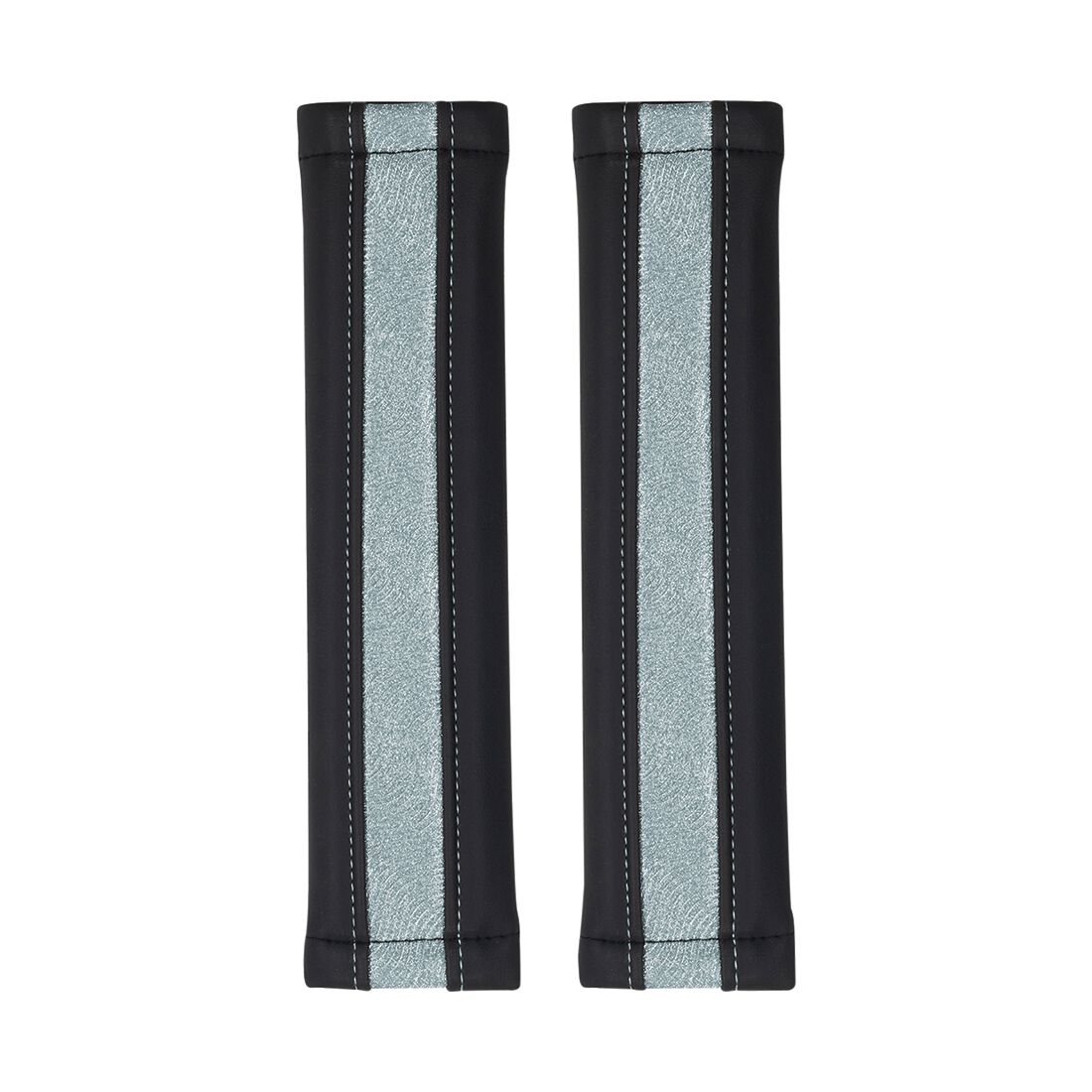 SCA Steering Wheel Cover & Seat Belt Buddie Blue Shimmer Leather Look, , scanz_hi-res