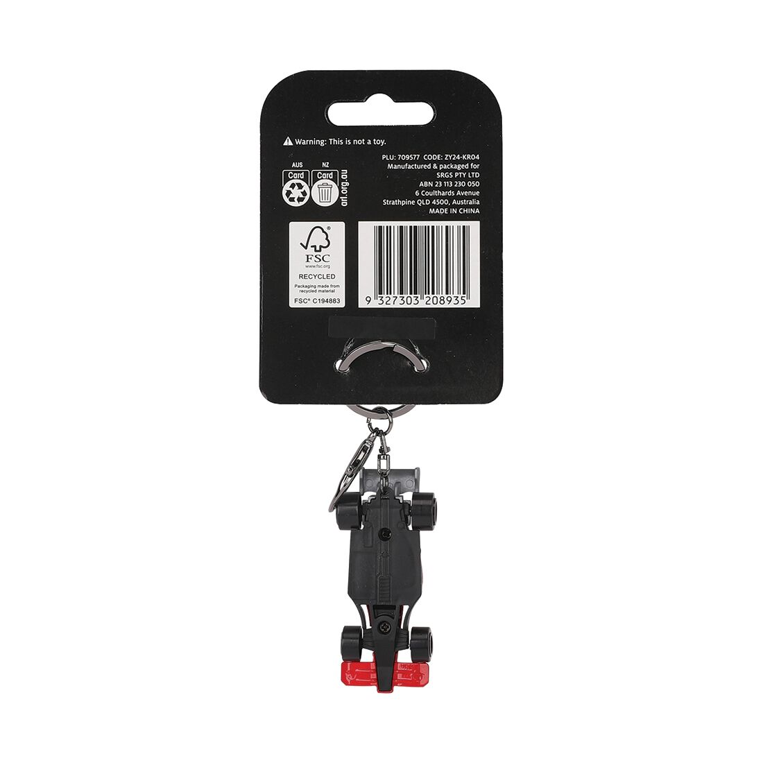 SCA Race Car Keyring, , scanz_hi-res