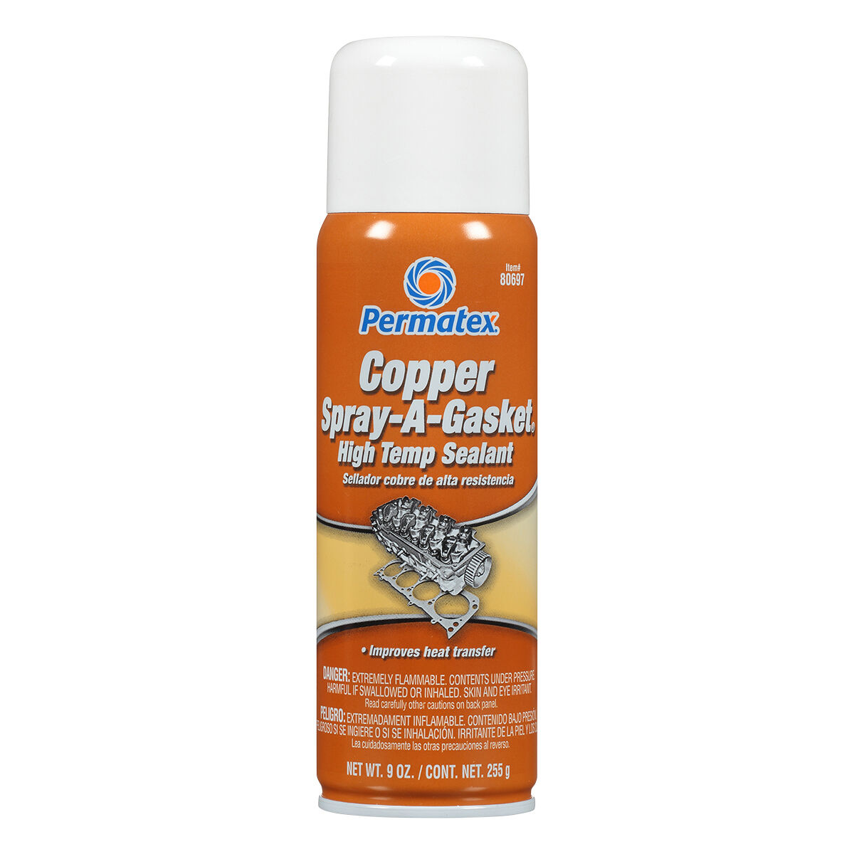 Permatex Copper Spray-A-Gasket High Temp Sealant 255g, , scanz_hi-res