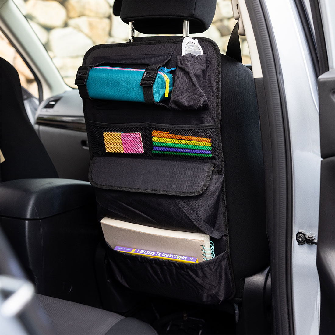 Cabin Crew Repreve Back Seat Organiser Black, , scanz_hi-res