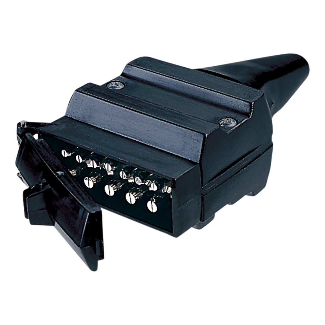 Narva Trailer Plug, Flat - 12 Pin, , scanz_hi-res