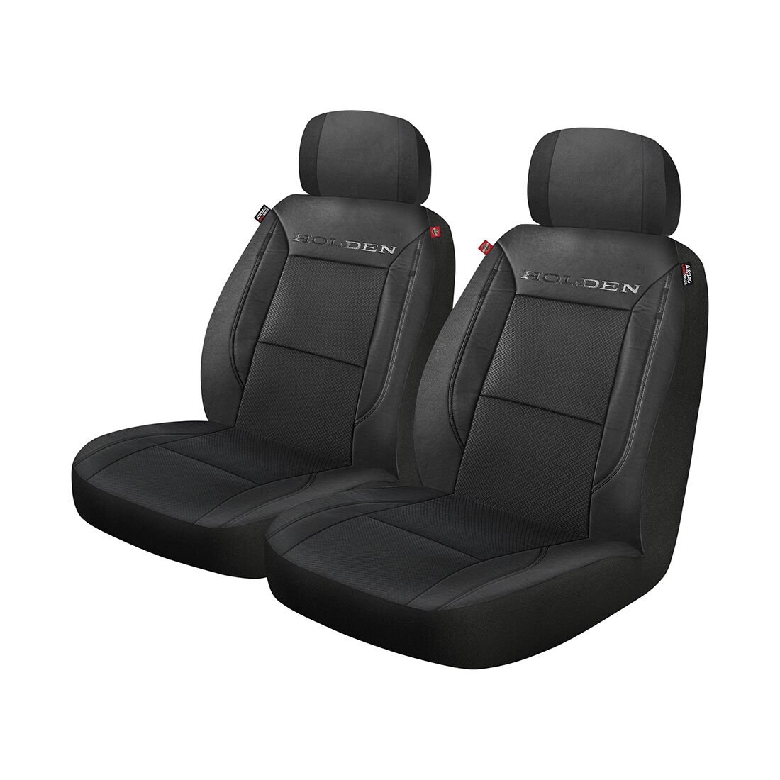 Holden Heritage 2-piece Belmont Front Seat Covers - Black, , scanz_hi-res