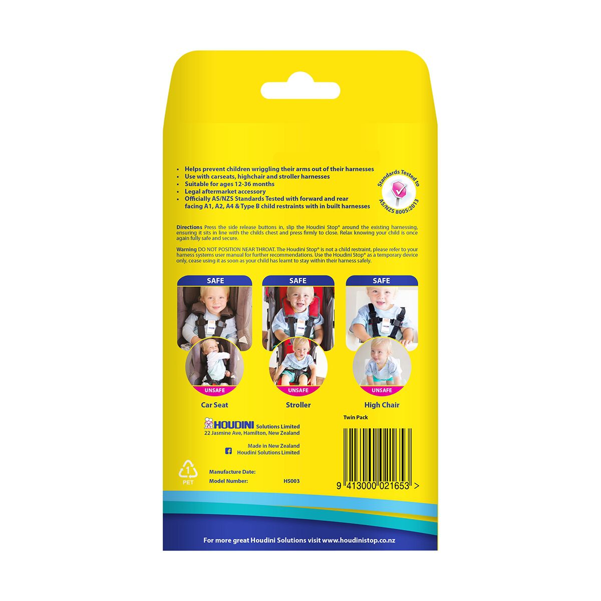 Houdini Stop Chest Strap Twin Pack, , scanz_hi-res