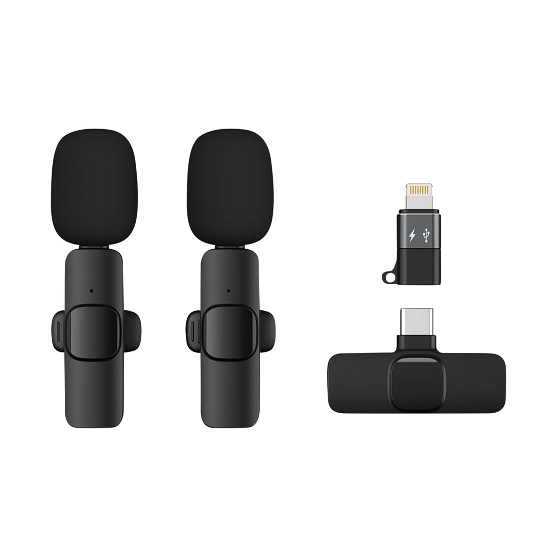 2 Microphone Vlog Set for Android/iOS, , scanz_hi-res