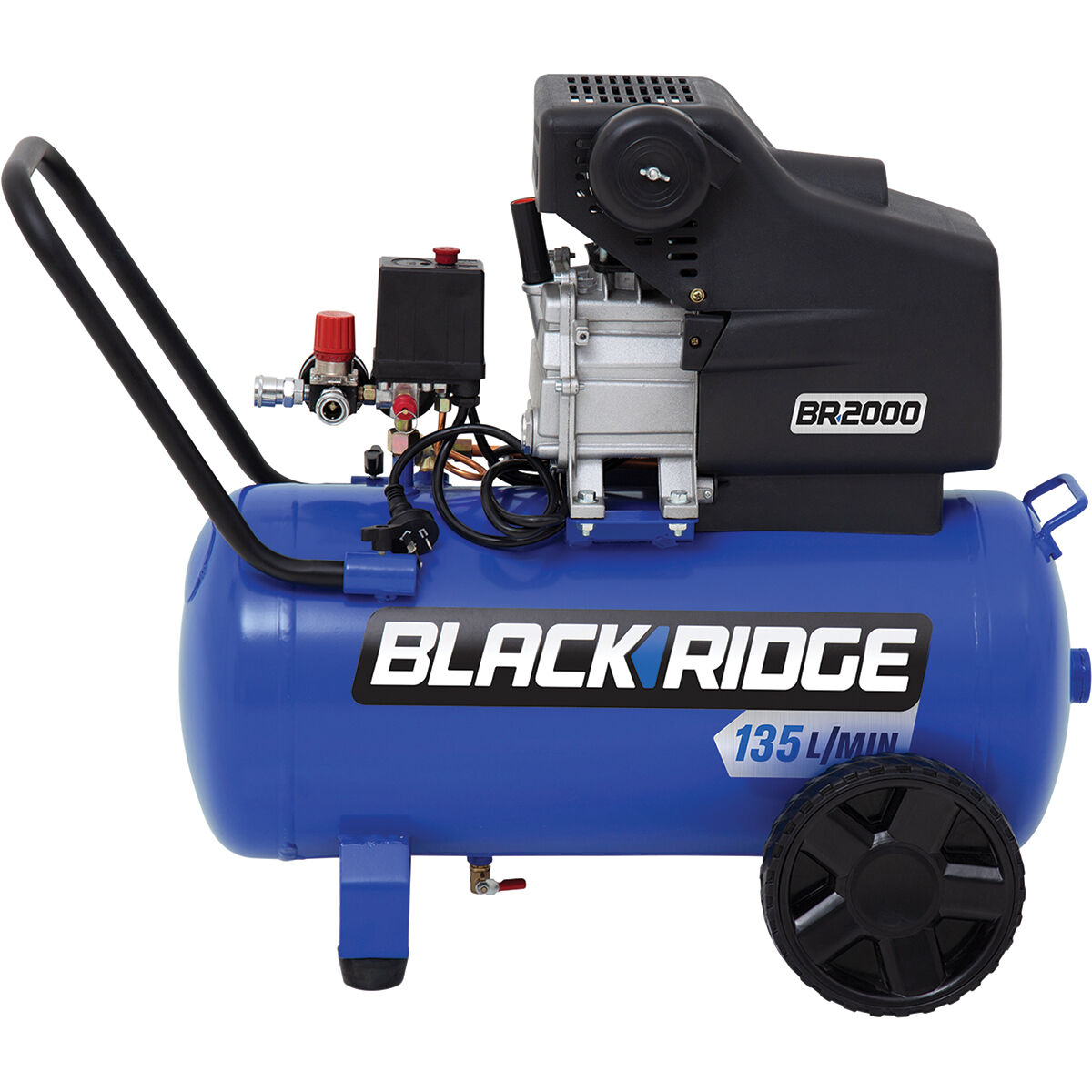 Blackridge Air Compressor 2.5HP Direct Drive 40 Litre tank, , scanz_hi-res