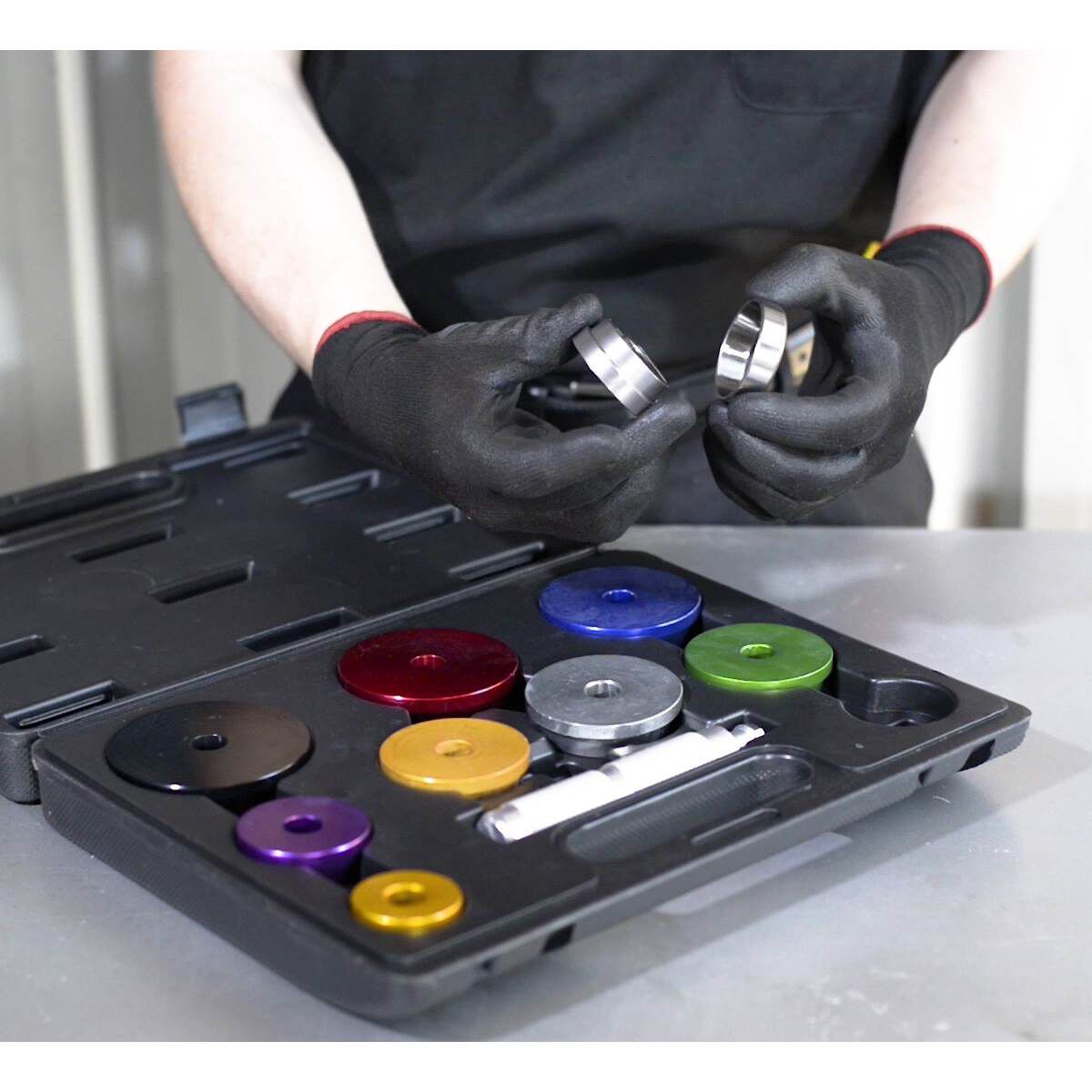 ToolPRO Bearing Race and Seal Driver Kit 10 Piece, , scanz_hi-res