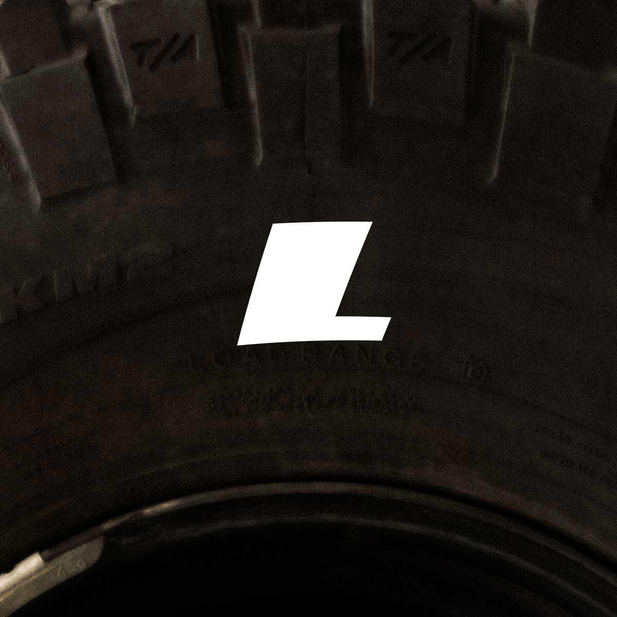 Tire Stickers - Letter L, , scanz_hi-res