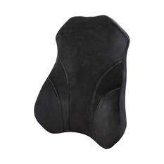Cabin Crew Memory Foam Lumbar Cushion - Black, Velour, , scanz_hi-res