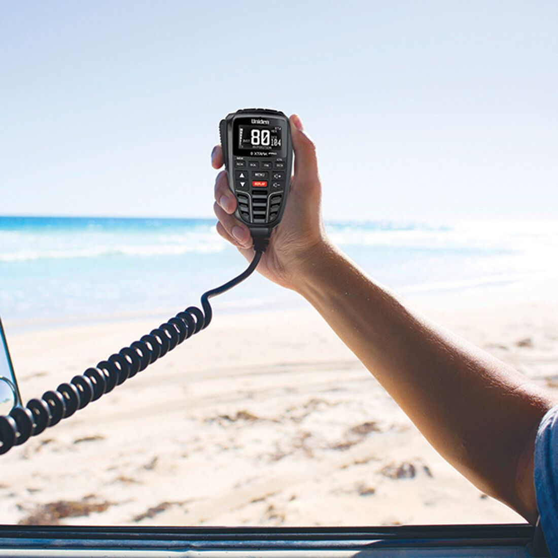 Uniden Smart UHF Radio with Large OLED Display - XTRAK80, , scanz_hi-res