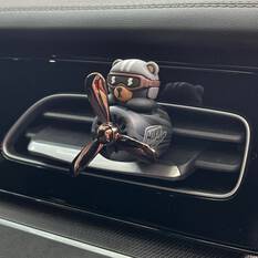 Vent Air Freshener Spinner Pilot Bear Premium, , scanz_hi-res