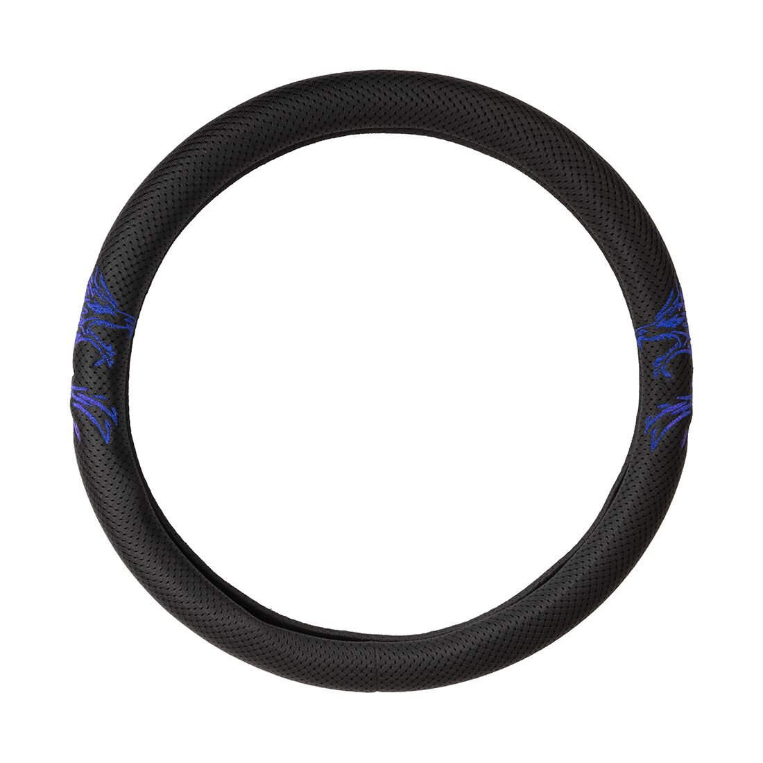 SCA Dragon Steering Wheel Cover & Seat Belt Buddie Set Red/Black, , scanz_hi-res