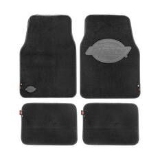 Dickies Carpet OG Logo Floor Mats Black Set Of 4, , scanz_hi-res
