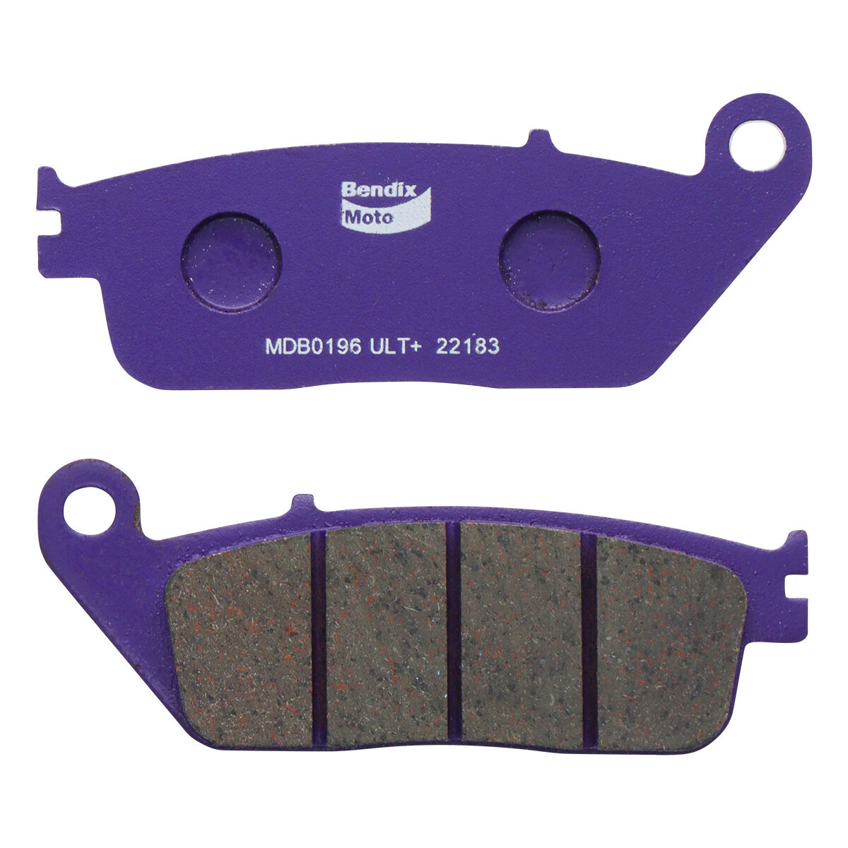 Bendix Ultimate+ Motorcycle Disc Brake Pads - MDB0196-ULT+, , scanz_hi-res