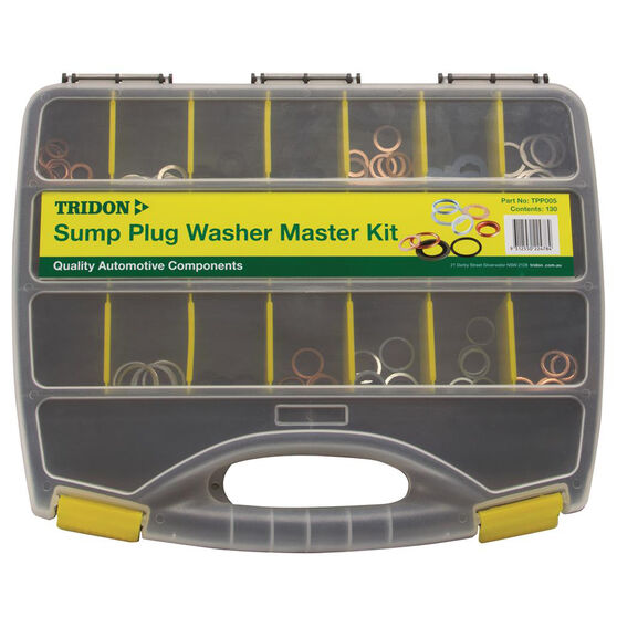 Tridon Sump Plug Washer Master Kit TPP005, , scanz_hi-res