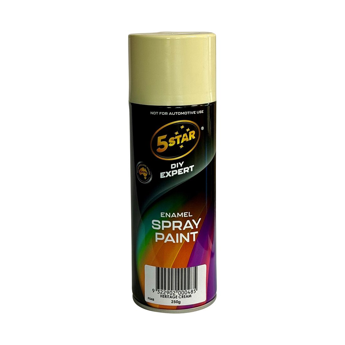 5 Star Enamel Spray Paint Heritage Cream 250g, , scanz_hi-res