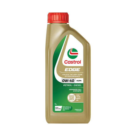 Castrol EDGE Engine Oil - 0W-40, A3/B4, 1 Litre, , scanz_hi-res