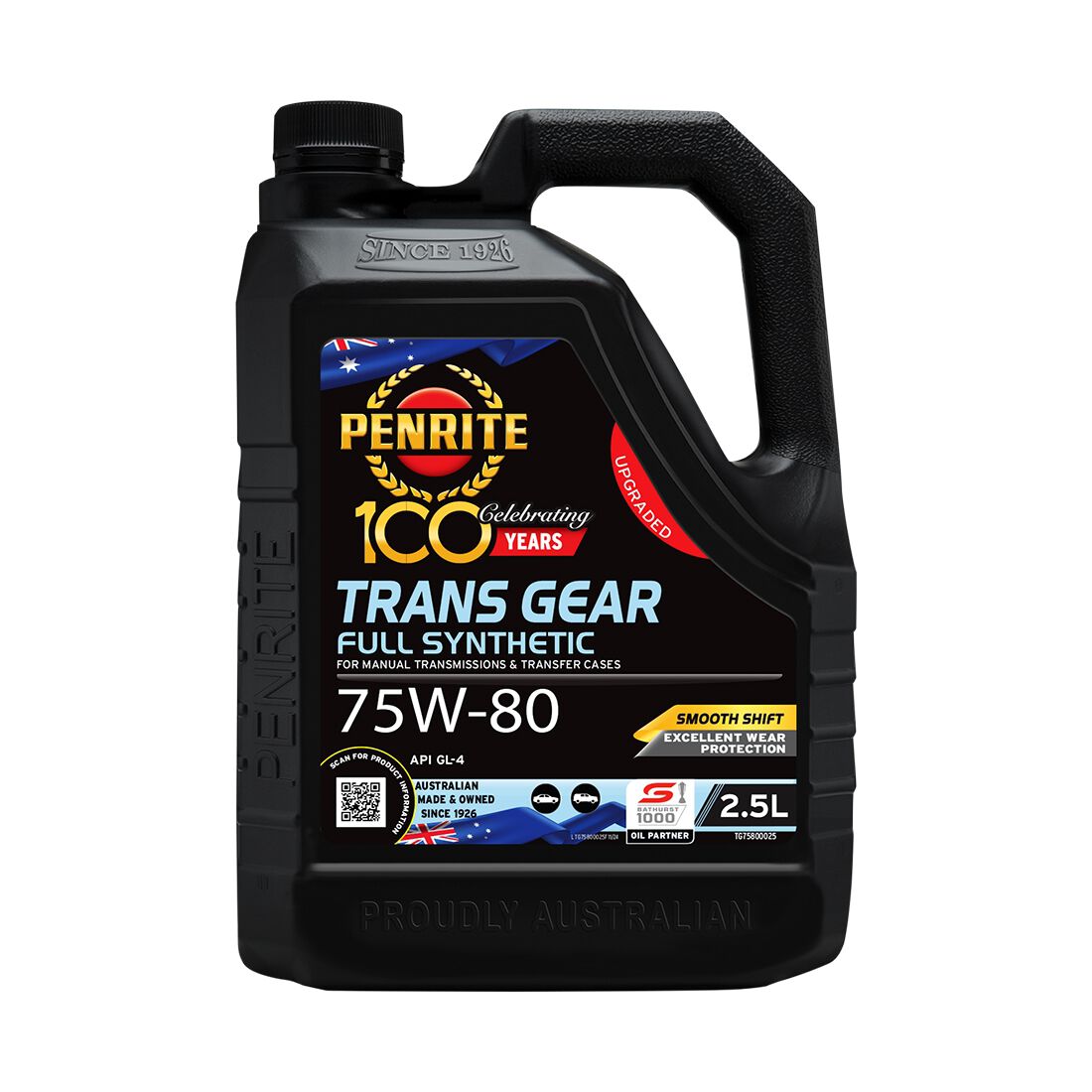 Penrite Trans Gear Oil - 75W-80 2.5 Litre, , scanz_hi-res