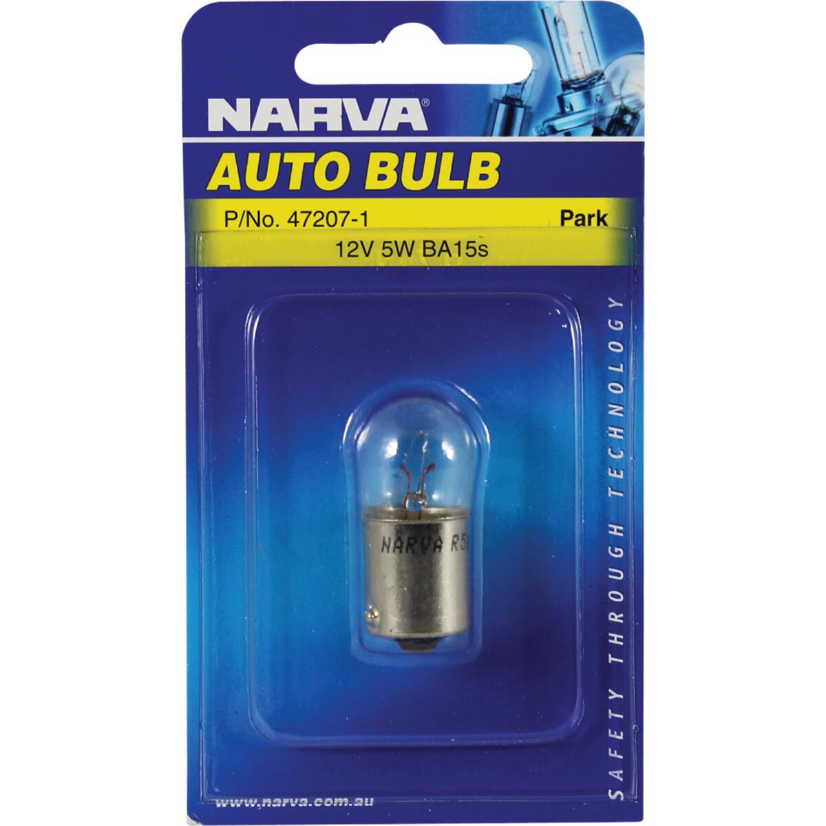 Narva Bulb - 12V, 5W, BA15s, , scanz_hi-res