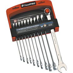 ToolPRO Spanner Set Extra Long Combination Metric 11 Piece, , scanz_hi-res