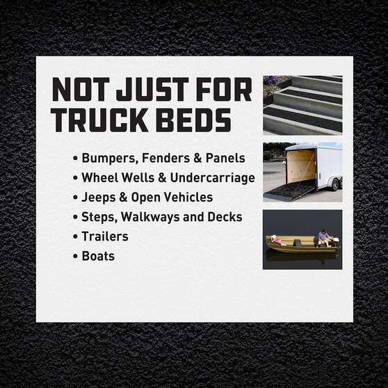 Herculiner Bed Liner Protective Coating Kit with Rollers 3.78 Litres, , scanz_hi-res