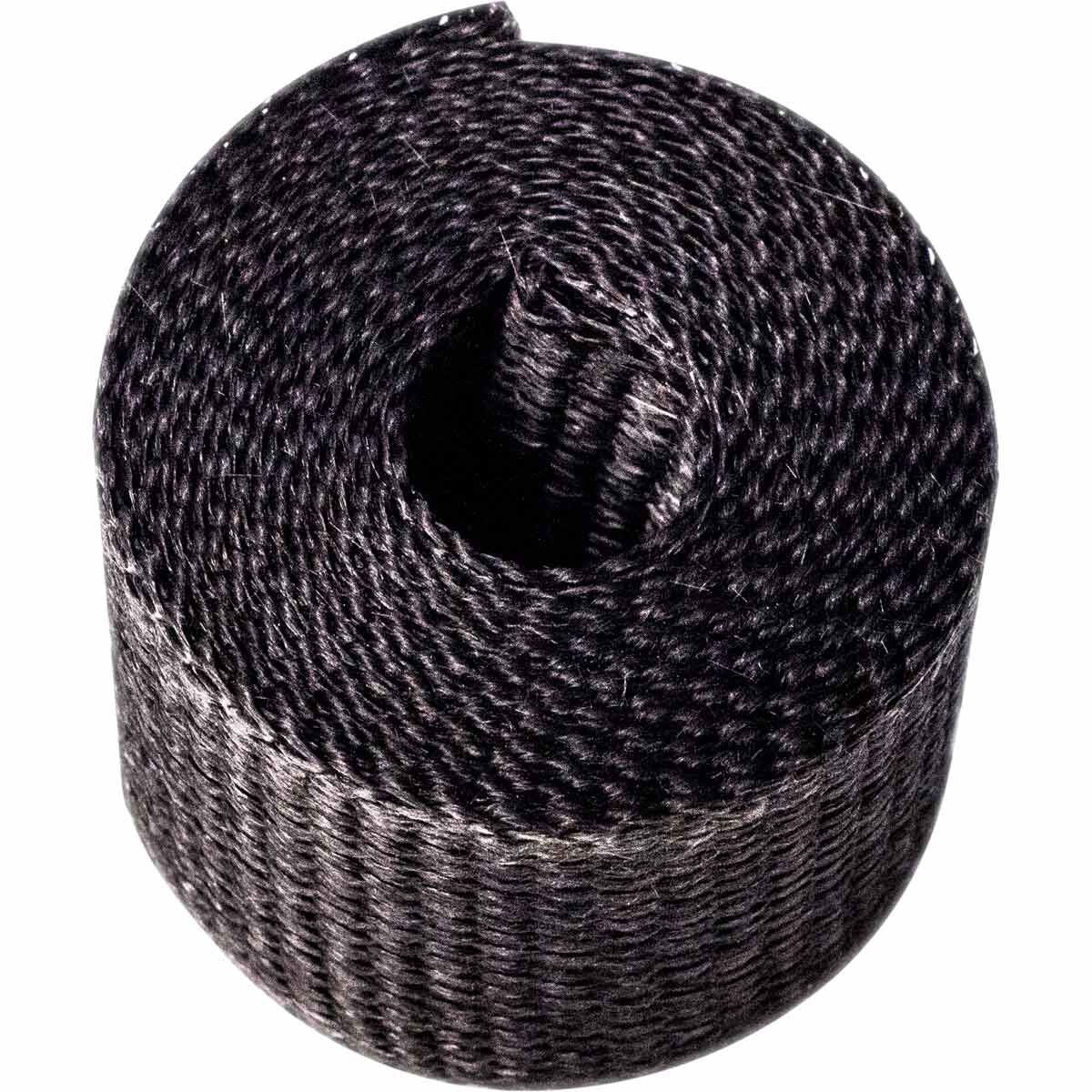 Exhaust Wrap Black 2 Wide X 10Ft Long, , scanz_hi-res