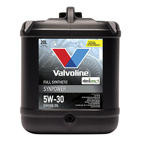Valvoline Synpower DX-1 Full Synthetic Engine Oil 5W-30 20 Litres, , scanz_hi-res
