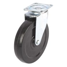 SCA Castor Wheel - 125 x 26mm, Plastic, Swivel, , scanz_hi-res
