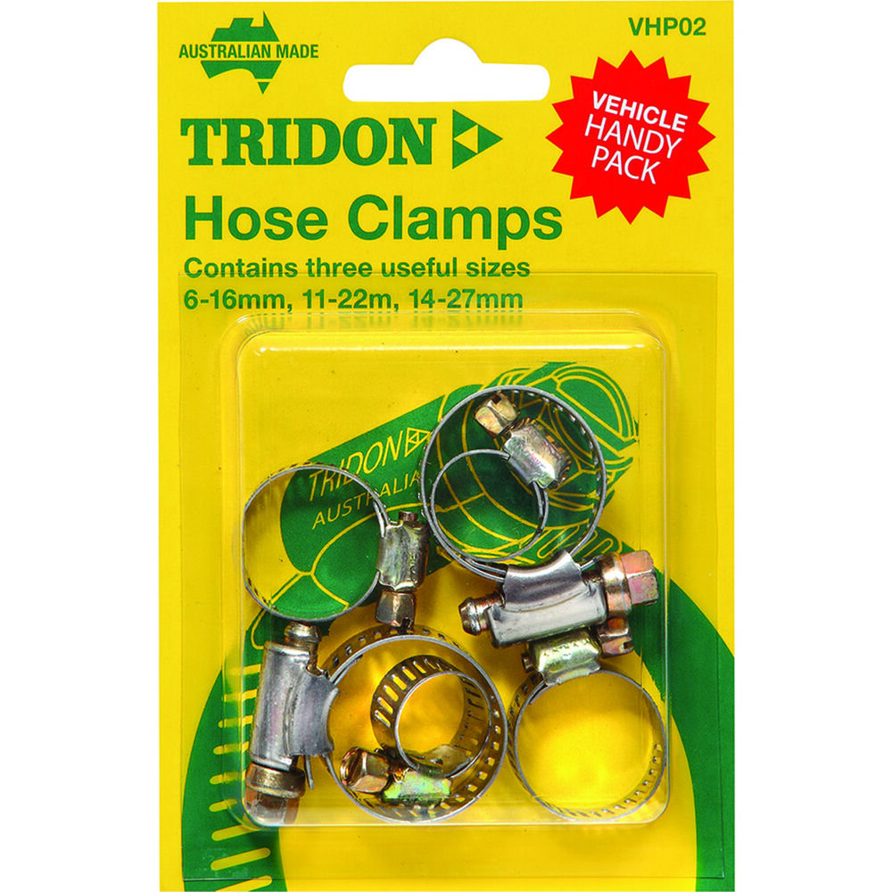 Tridon Hose Clamps Part Stainless, 616mm, 1122mm & 1427mm, 6