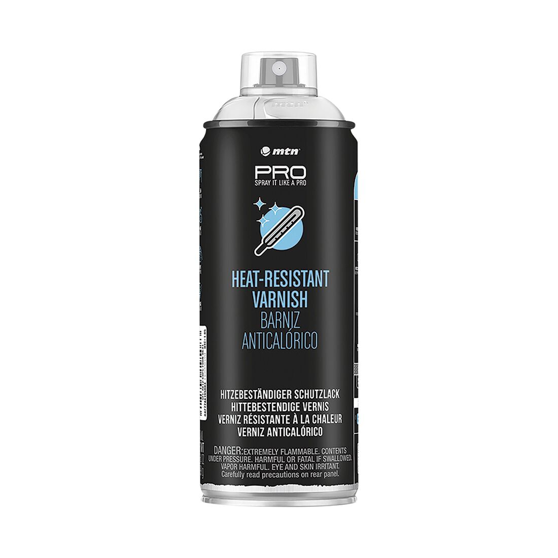 MTN PRO High Heat Clear Coat 400ml Spray Paint, , scanz_hi-res
