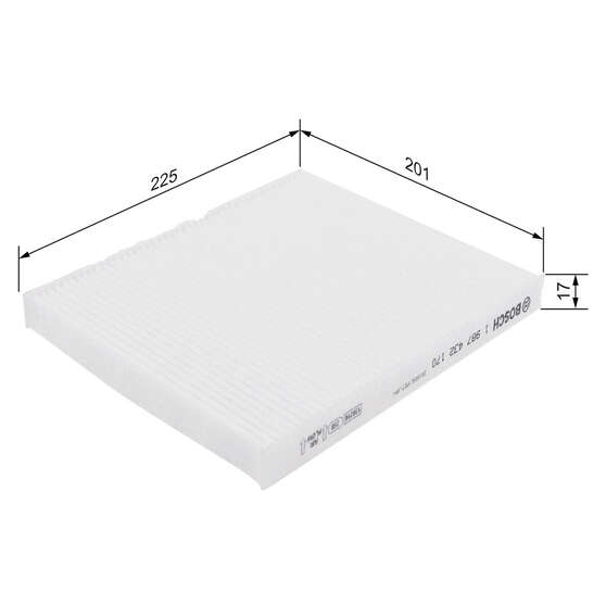 Bosch Standard Particle Cabin Air Filter - M 2170, , scanz_hi-res