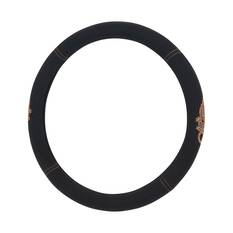 SCA Steering Wheel Cover and Seat Belt Buddy Set Bronze/Black, , scanz_hi-res