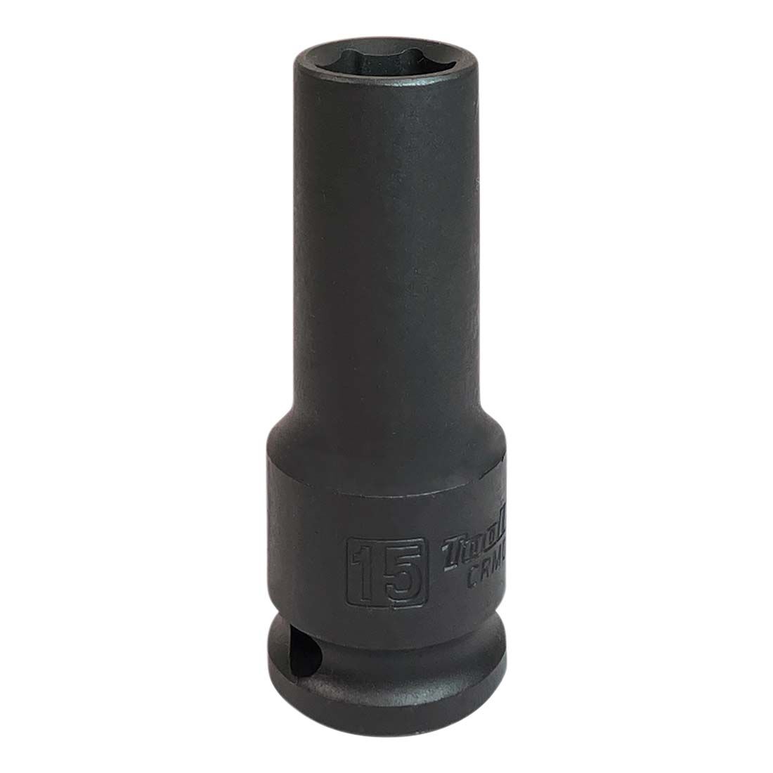 ToolPRO Impact Socket Deep 1/2" Drive 15mm, , scanz_hi-res