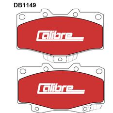 Calibre Disc Brake Pads DB1149CAL, , scanz_hi-res