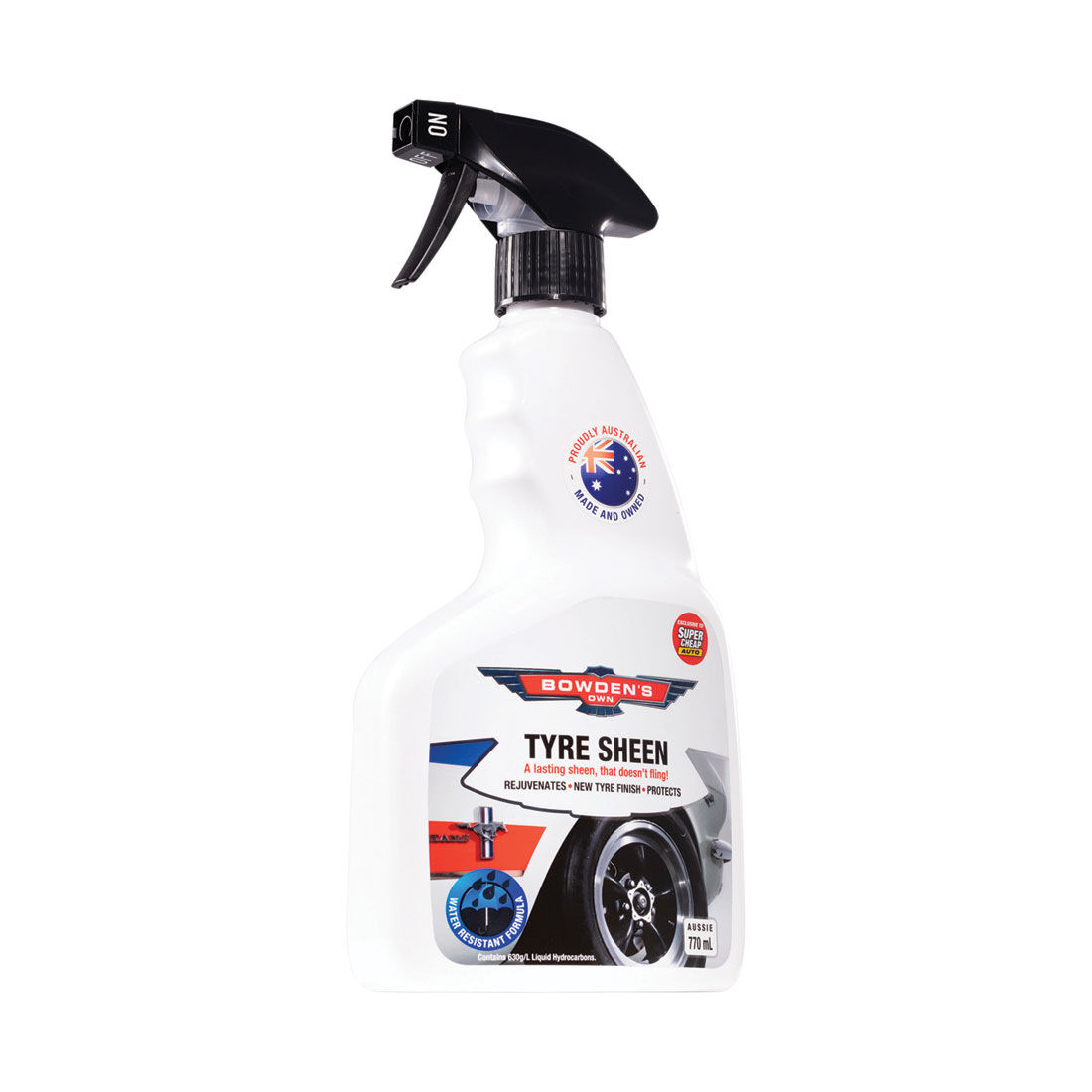 Bowden's Own Tyre Sheen 770ml, , scanz_hi-res